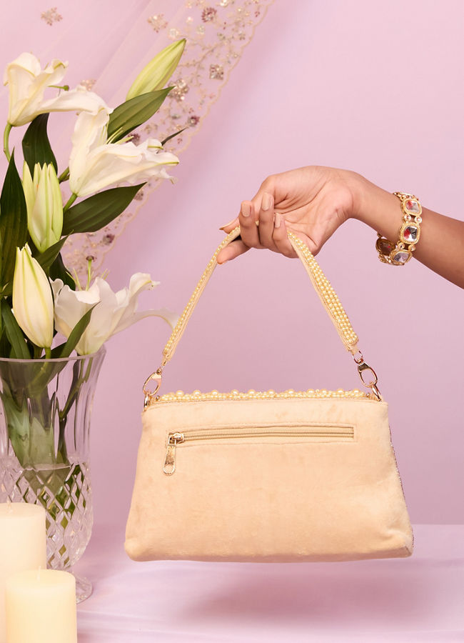 Mohey Women Fawn Art Silk Top Handle Bag