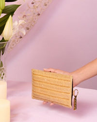 Mohey Women Golden Elegance Bag