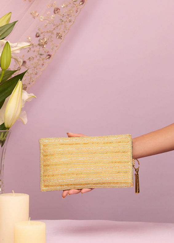 Mohey Women Golden Elegance Bag