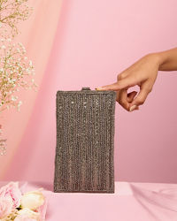 Mohey Women Dazzling Dark Grey Bag
