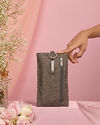 Mohey Women Dazzling Dark Grey Bag