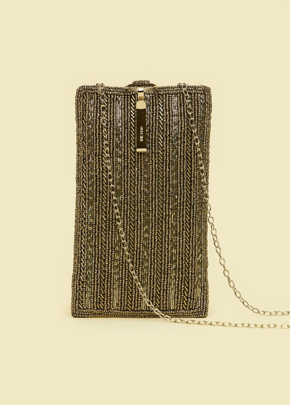 Mohey Women Dazzling Dark Grey Bag