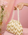 Mohey Women Cream Elegance Bag