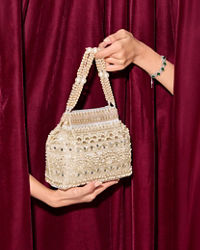 Mohey Women Elegant Grey Celebration Bag