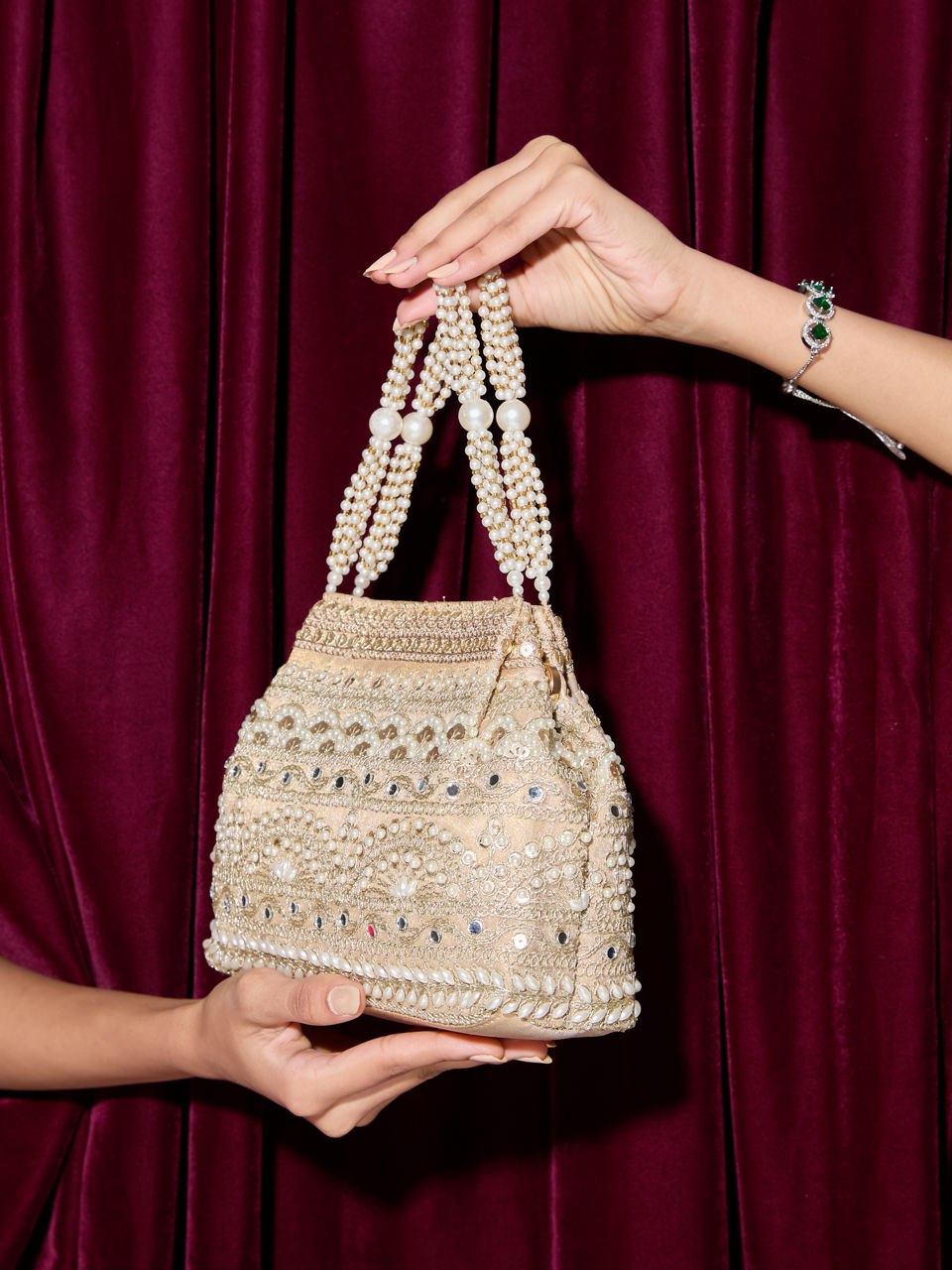 Mohey Women Elegant Beige Bag