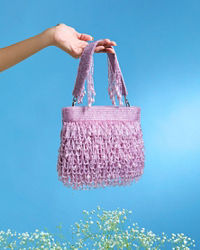 Mohey Women Purple Festive Elegance Bag