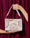 Mohey Women Velvety Cream Elegance Bag
