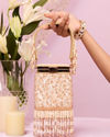 Mohey Women Cream Top Handle Bag