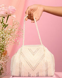 Mohey Women Graceful White Bag