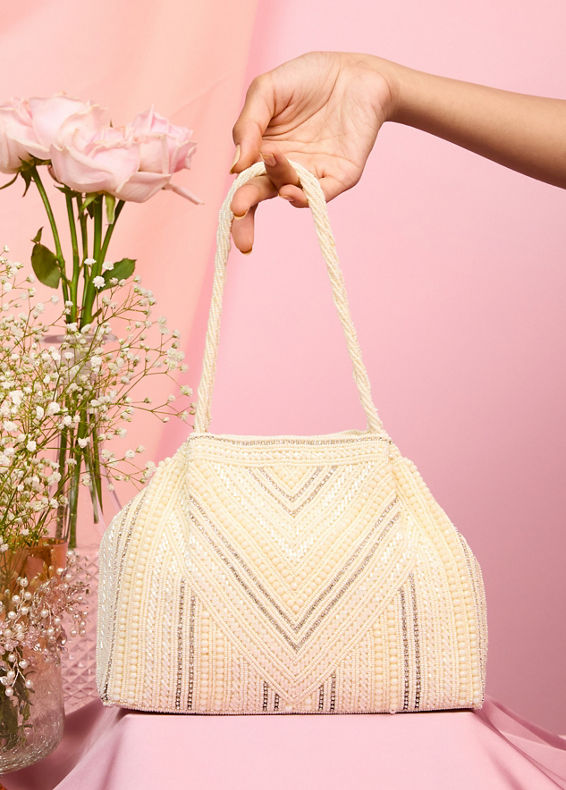 Mohey Women Elegant Cream Bag