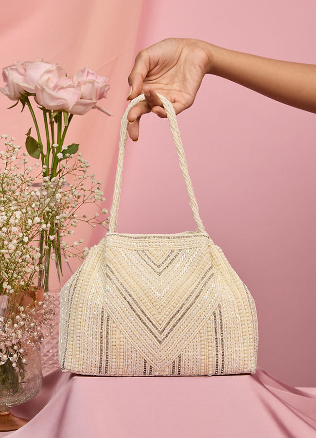 Mohey Women Elegant Cream Bag