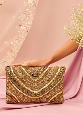 Mohey Women Fawn Elegance Envelop Bag