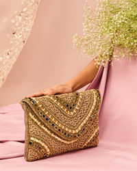 Mohey Women Fawn Elegance Envelop Bag