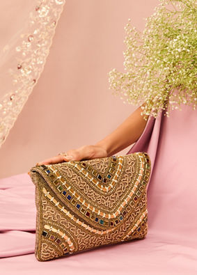 Mohey Women Fawn Elegance Envelop Bag