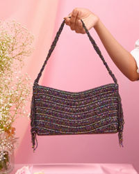 Mohey Women Black Festive Charm Bag