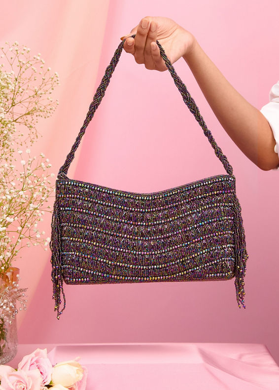 Mohey Women Black Festive Charm Bag