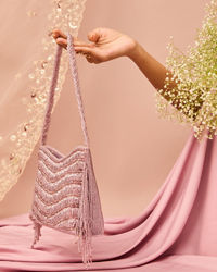 Mohey Women Dazzling Purple Festive Bag