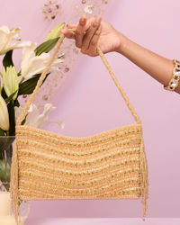 Mohey Women Golden Elegance Bag
