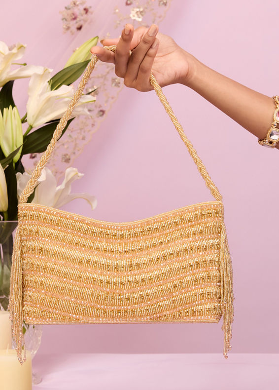Mohey Women Golden Elegance Bag