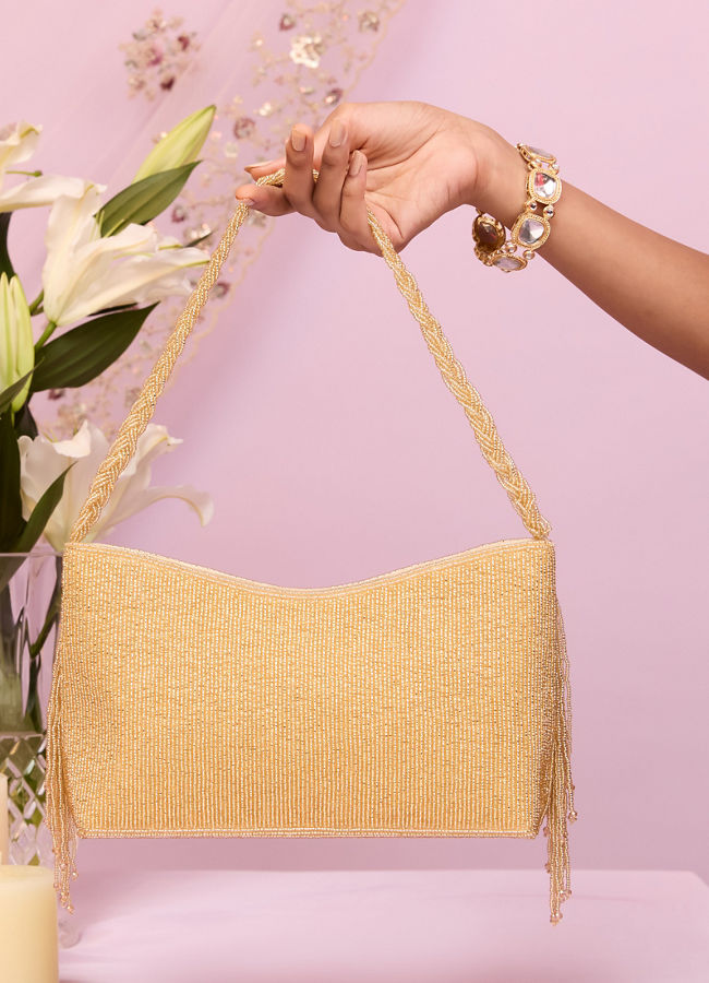 Mohey Women Golden Elegance Bag