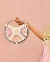 Mohey Women Elegant Cream Clutch Bag