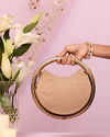 Mohey Women Fawn Art Silk Top Handle Bag