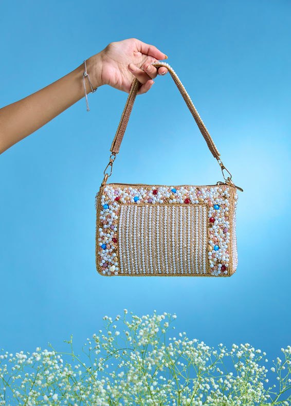 Mohey Women Fawn Art Silk Top Handle Bag