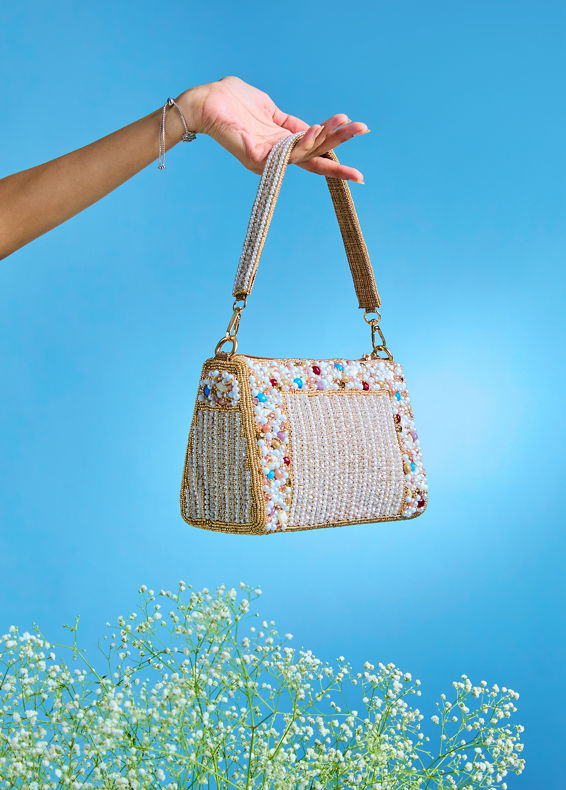 Mohey Women Fawn Art Silk Top Handle Bag