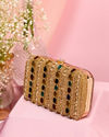 Mohey Women Fawn Festive Clutch Bag