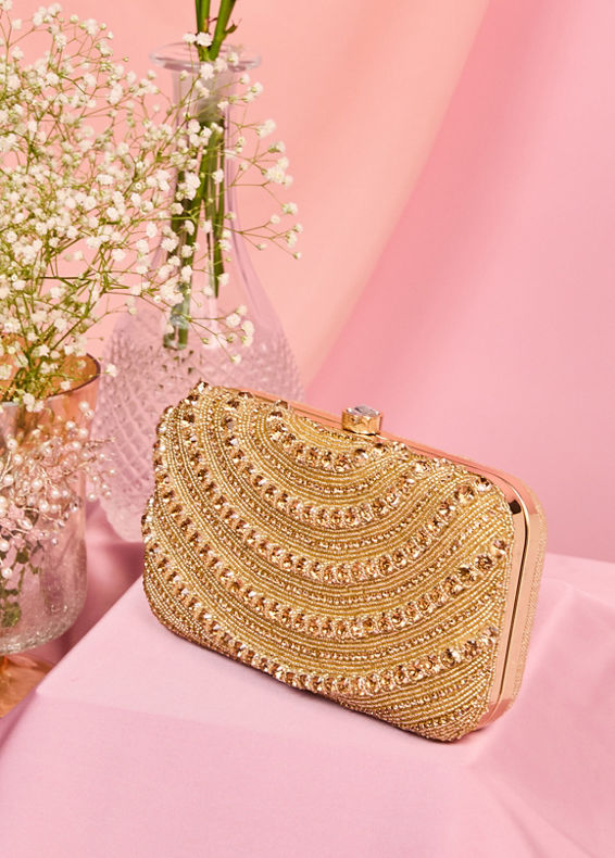 Mohey Women Elegant Fawn Clutch Bag