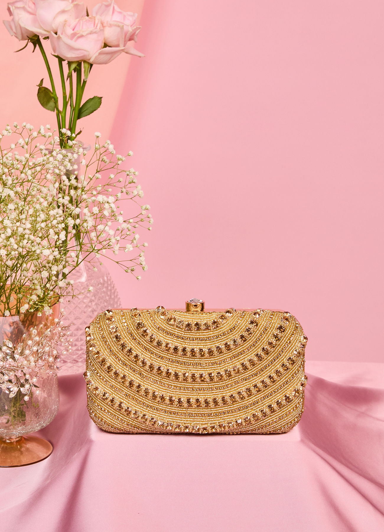 Mohey Women Elegant Fawn Clutch Bag