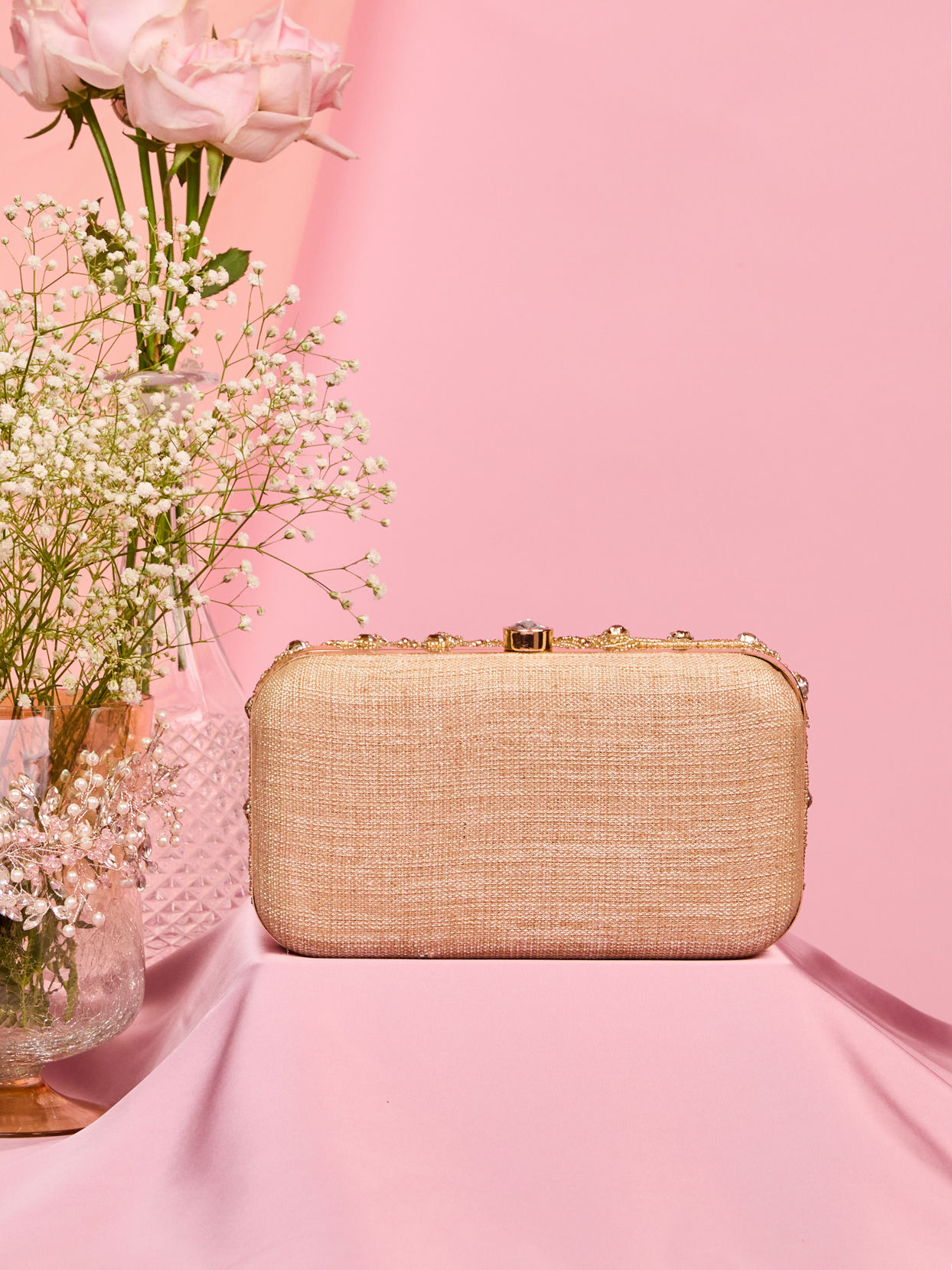 Mohey Women Elegant Fawn Clutch Bag