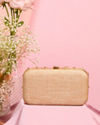 Mohey Women Beige Clutch Bag