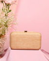 Mohey Women Beige Clutch Bag