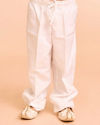 Manyavar Boys Rust Radiance Kurta Pajama