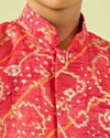 Manyavar Boys Regal Red Royal Kurta Dhoti
