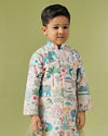 Manyavar Boys Cream Dreams Kurta Dhoti
