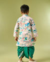 Manyavar Boys Cream Dreams Kurta Dhoti