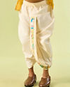 Manyavar Boys Golden Spectacle Yellow Kurta Dhoti