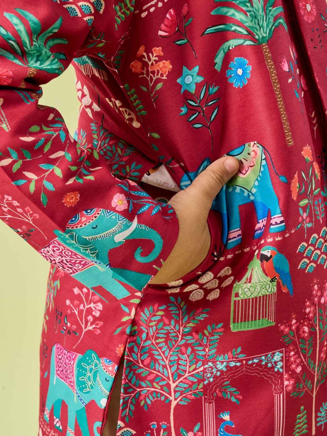 Manyavar Boys Regal Rani Kurta Dhoti Set