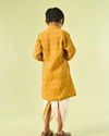 Manyavar Boys Mustard Magic Kurta Dhoti