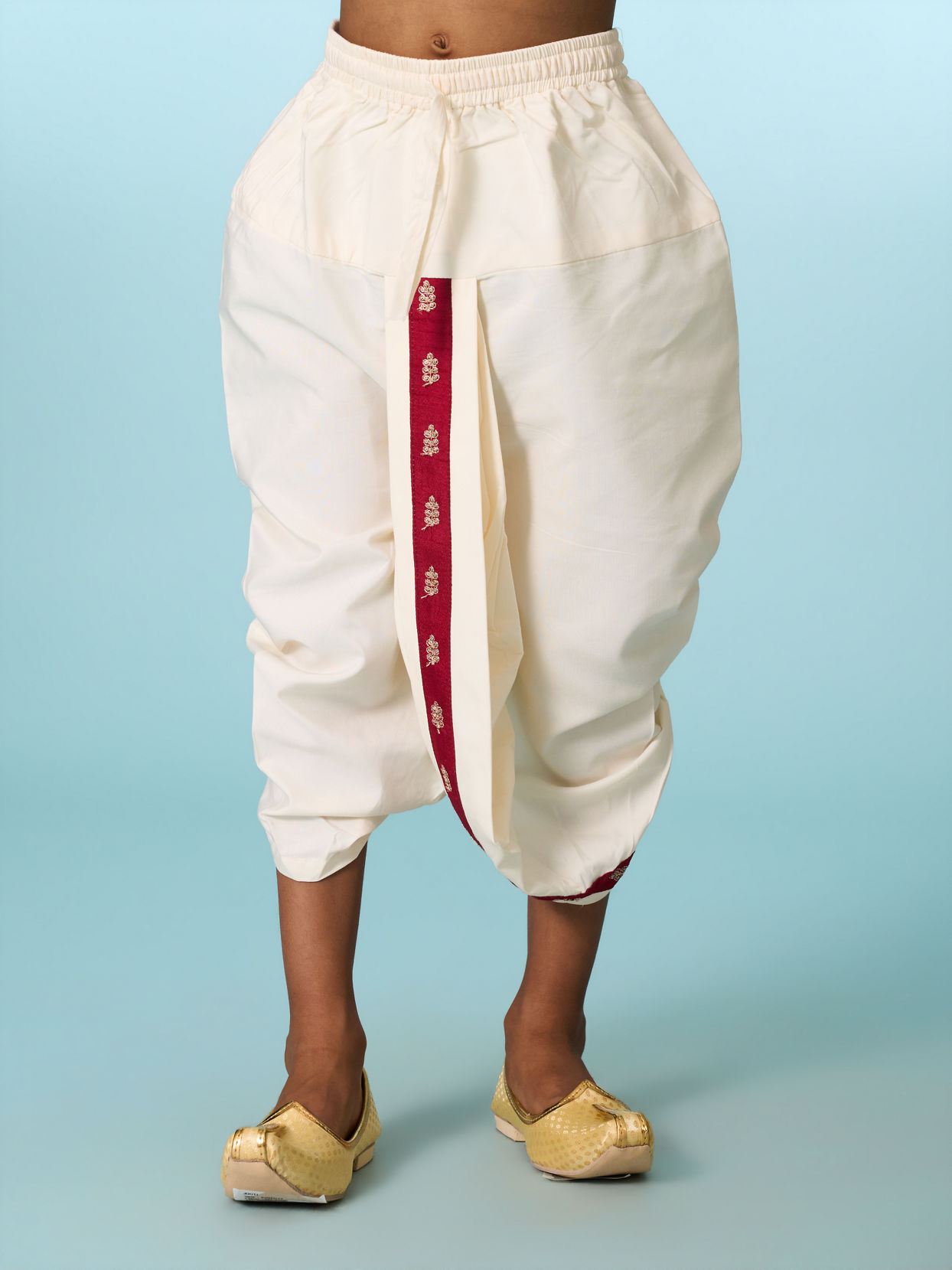 Manyavar Boys Maroon Opulence Kurta Dhoti