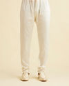 Manyavar Men Alluring Beige Indo Western Set