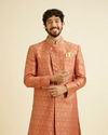 Outlandish Rust Indo Western Set