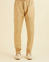 Manyavar Men Outlandish Rust Indo Western Set