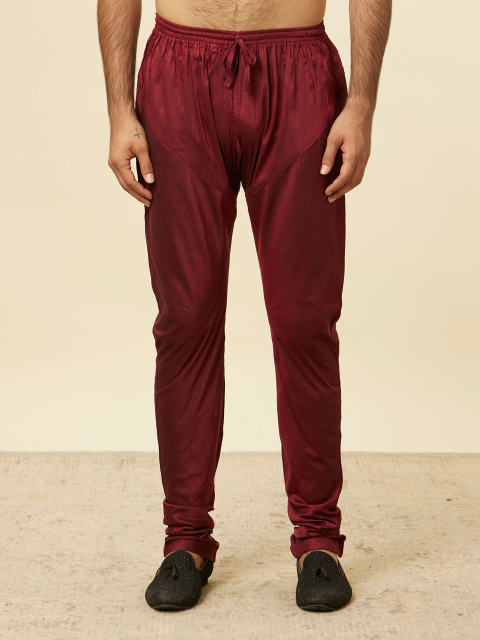 Manyavar Men Kohl Black Achkan Indo Western Set