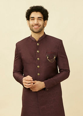 Indo Western for Men - Buy Vivacious Blue Indo-Western Set Online @Manyavar