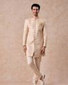 Manyavar Men Peach Spellbind Indo Western