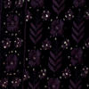 Regal Purple Velvet Elegance Indo Western
