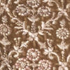 Beige Velvet Indo Western Set with Embroidery